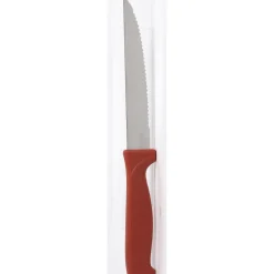 Discount 6 couteaux à steak + bloc de rangement Préparation Culinaire