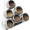 Best 6 pots à épices avec support aimanté Vaisselle Et Accessoires De Table