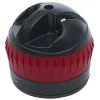 Sale Aiguiseur couteau double position rouge et noir Préparation Culinaire