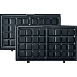 Clearance Appareil à gaufres et sandwichs Homday noir 750W Petit Électroménager
