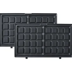 Clearance Appareil à gaufres et sandwichs Homday noir 750W Petit Électroménager