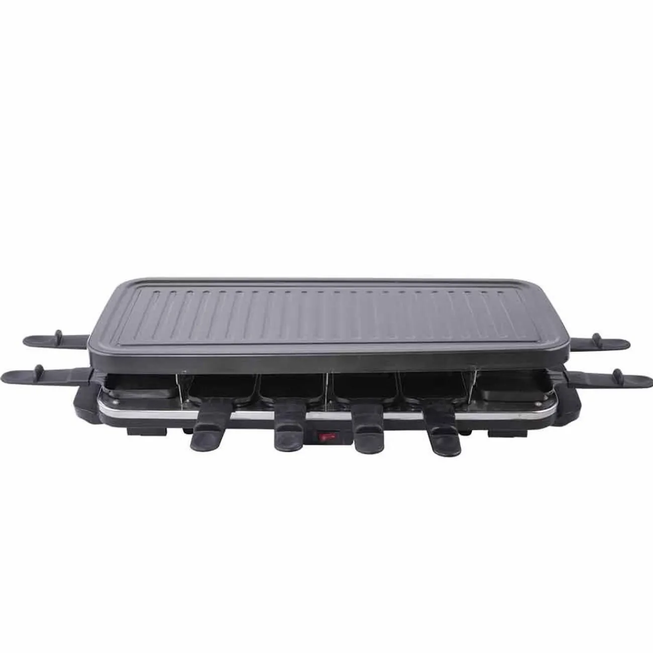 Discount Appareil à raclette XXL grill Homday noir 12 personnes Petit Électroménager