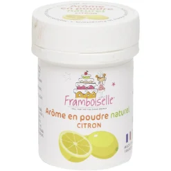 Best Arôme naturel citron en poudre 15g Préparation Culinaire