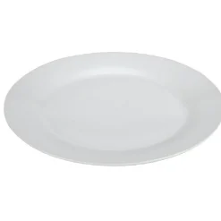 Assiette à dessert basique ronde blanche porcelaine|Gifi Sale