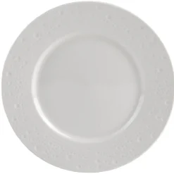 Outlet Assiette à dessert blanc effet martelé x4 Vaisselle Et Accessoires De Table