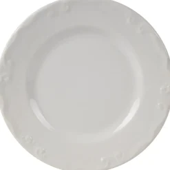 Assiette à dessert blanche festonnée|Gifi Outlet