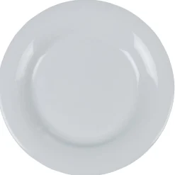 Assiette à dessert blanche ronde Enzo|Gifi Online