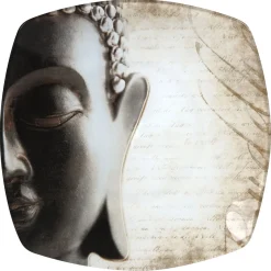 Assiette à dessert carrée design Bouddha Vaisselle Et Accessoires De Table