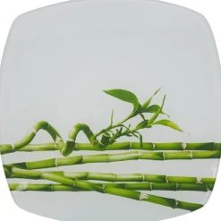 Assiette à dessert design bambou Vaisselle Et Accessoires De Table