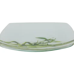 Assiette à dessert design bambou Vaisselle Et Accessoires De Table