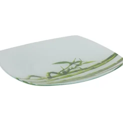 Assiette à dessert design bambou Vaisselle Et Accessoires De Table