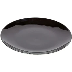 Assiette à dessert en porcelaine décor marbre gris|Gifi Hot