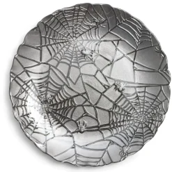 Assiette à dessert en verre gris Halloween Ø21cm|Gifi Online