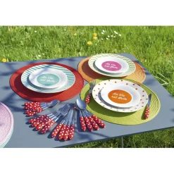 Assiette à dessert "La vie est belle"|Gifi New