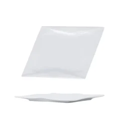 Assiette à dessert losange blanche|Gifi Best