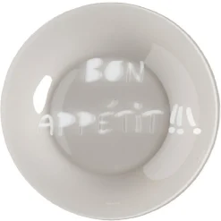 Assiette à dessert Luminarc taupe design Bon appétit|Gifi Online