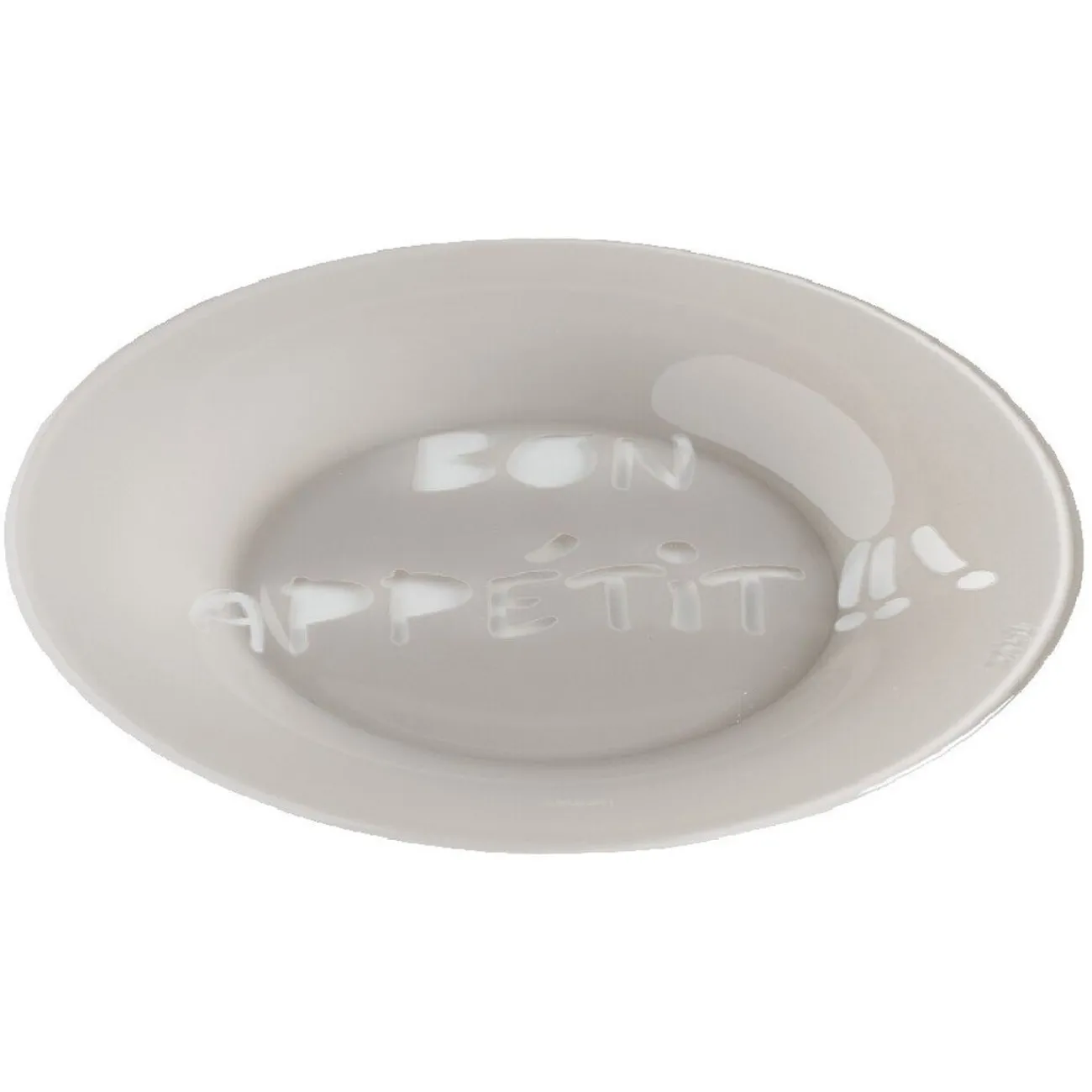 Assiette à dessert Luminarc taupe design Bon appétit|Gifi Online