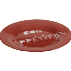 Assiette à dessert Luminarc rouge design Bon appétit|Gifi Online
