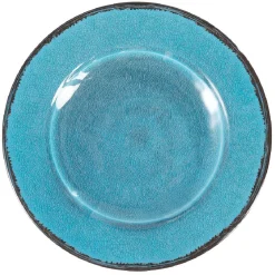 Assiette à dessert mélaminé effet craquelé|Gifi Outlet