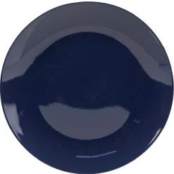 Assiette à dessert motif feuillage bleu et blanc|Gifi Outlet