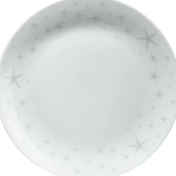 Assiette à dessert motifs étoiles blanche|Gifi Online