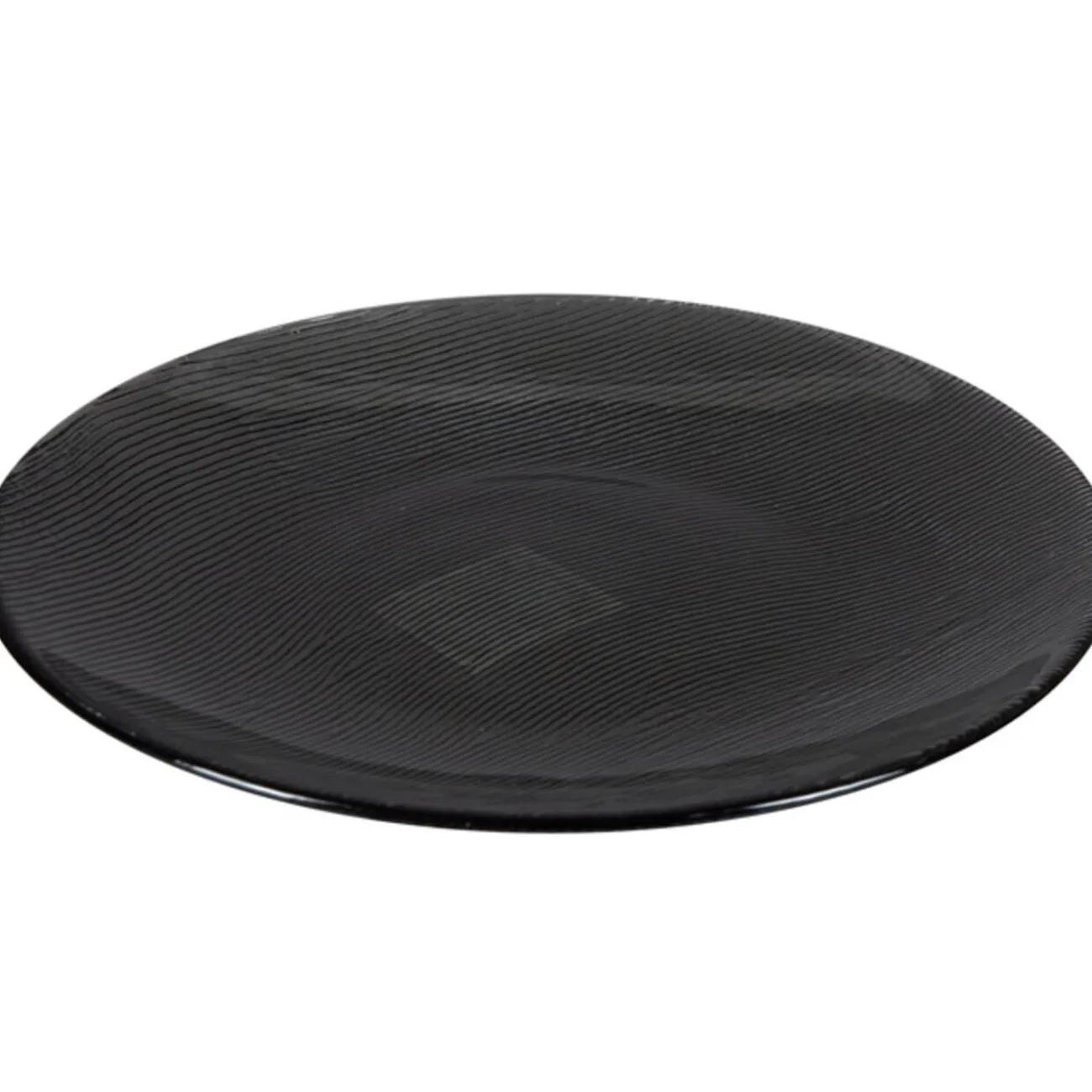 Assiette à dessert noire|Gifi New