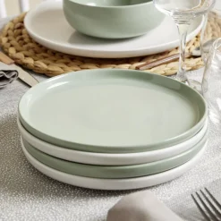 Best Assiette à dessert Oslo en grès blanche Ø20cm Vaisselle Et Accessoires De Table