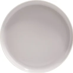 Assiette à dessert Oslo porcelaine gris uni|Gifi Best