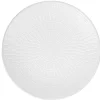 Assiette à dessert ronde faïence design Zebra blanc|Gifi Discount