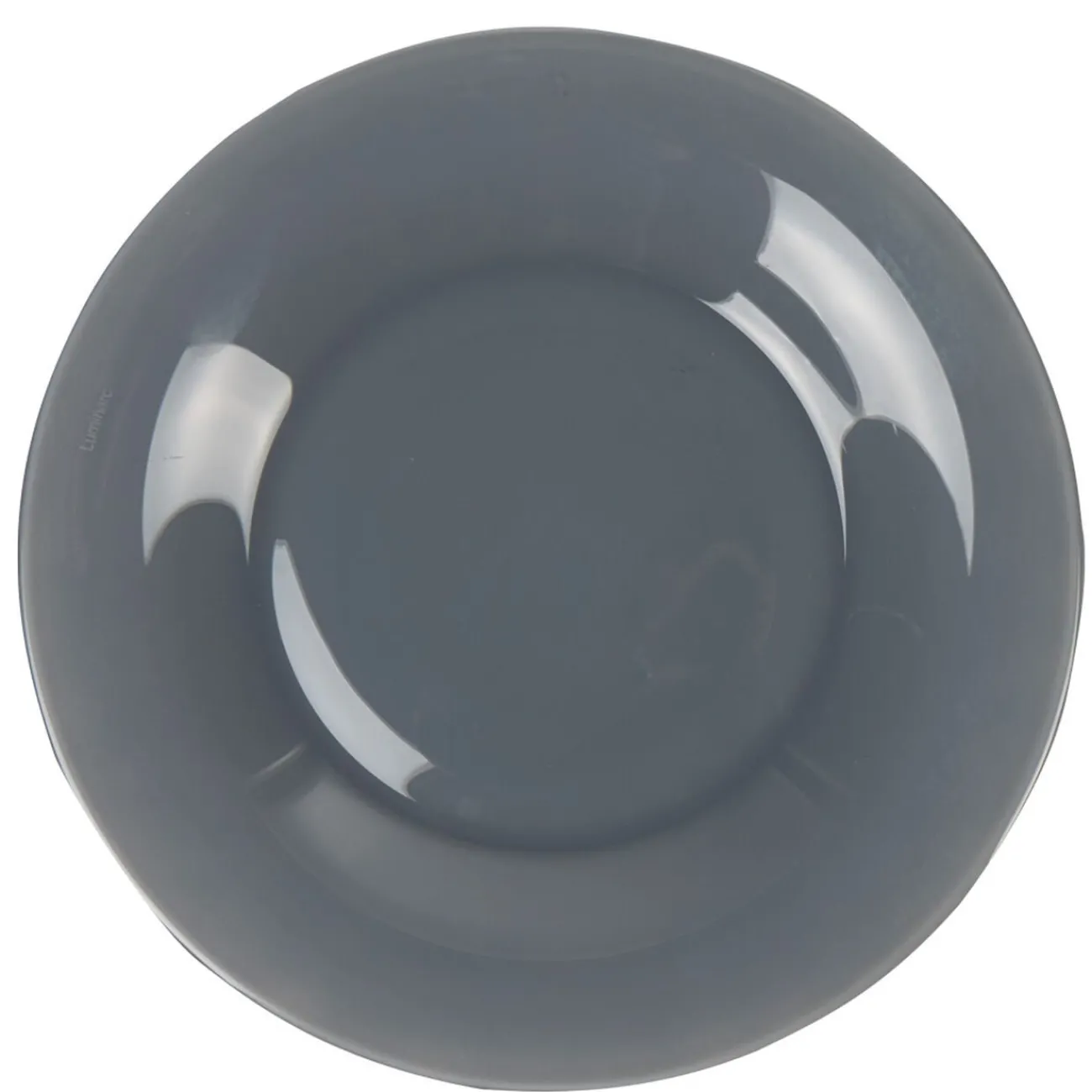 Assiette à dessert ronde Luminarc grise Zana|Gifi New
