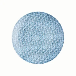 Assiette à dessert ronde motif géométrique 4 couleurs x4|Gifi Best