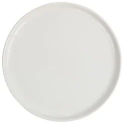 Assiette à dessert ronde Nordic porcelaine blanc|Gifi Outlet