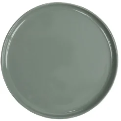 Assiette à dessert ronde Nordic porcelaine vert|Gifi Sale