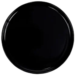 Assiette à dessert ronde Nordic porcelaine noir|Gifi Best
