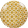 Assiette à dessert ronde rétro jaune moutarde Dolce Vita|Gifi Online