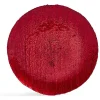 Assiette à dessert ronde rouge Ø21cm verre|Gifi Outlet