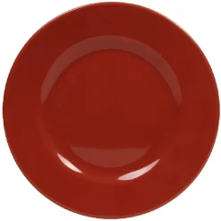 Assiette à dessert rouge|Gifi Discount