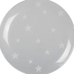 Assiette à dessert transparente design étoiles|Gifi Best