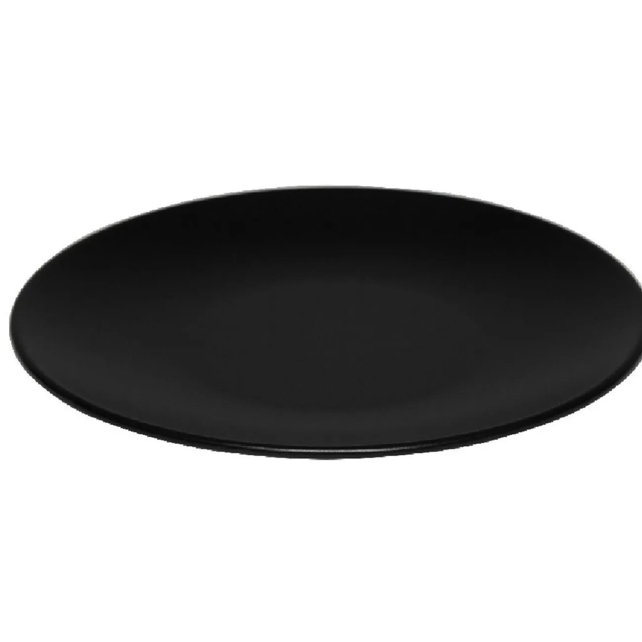 Assiette à dessert uni noir|Gifi Hot