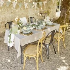 Outlet Assiette à dessert Venise en faïence blanche Ø20cm Vaisselle Et Accessoires De Table