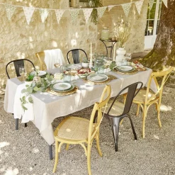 Outlet Assiette à dessert Venise en faïence blanche Ø20cm Vaisselle Et Accessoires De Table