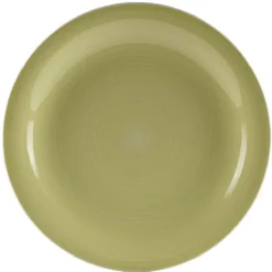 Assiette à dessert vert anis effet spirale x4|Gifi Clearance