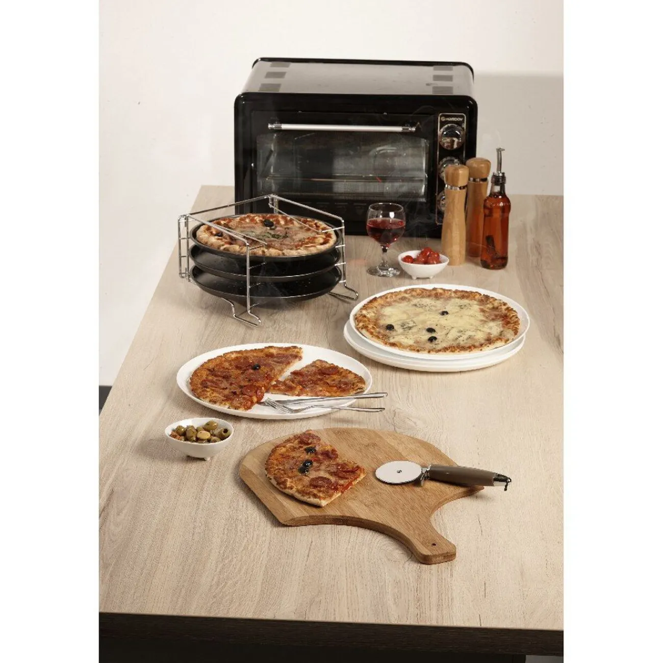 Assiette à pizza Luminarc x4|Gifi Online