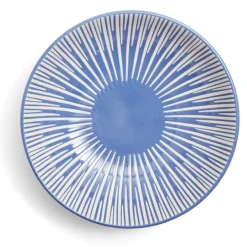 Sale Assiette à soupe Rio faïence bleue et blanche Ø20cm Vaisselle Et Accessoires De Table