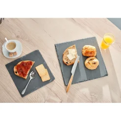 Assiette ardoise carrée|Gifi