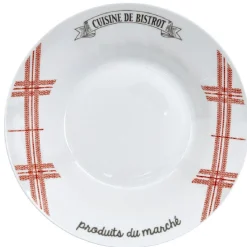 Assiette creuse bistrot|Gifi Clearance