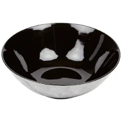 Assiette creuse en porcelaine décor marbre gris|Gifi Hot