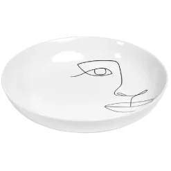 Assiette creuse en porcelaine blanche|Gifi Best