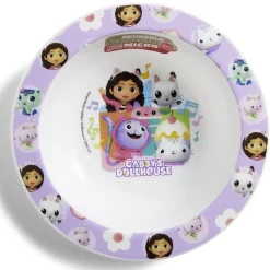 Assiette creuse enfant Gabby et la Maison Magique plastique Ø16cm|Gifi Outlet
