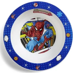 Assiette creuse enfant Spiderman plastique Ø16cm|Gifi Discount